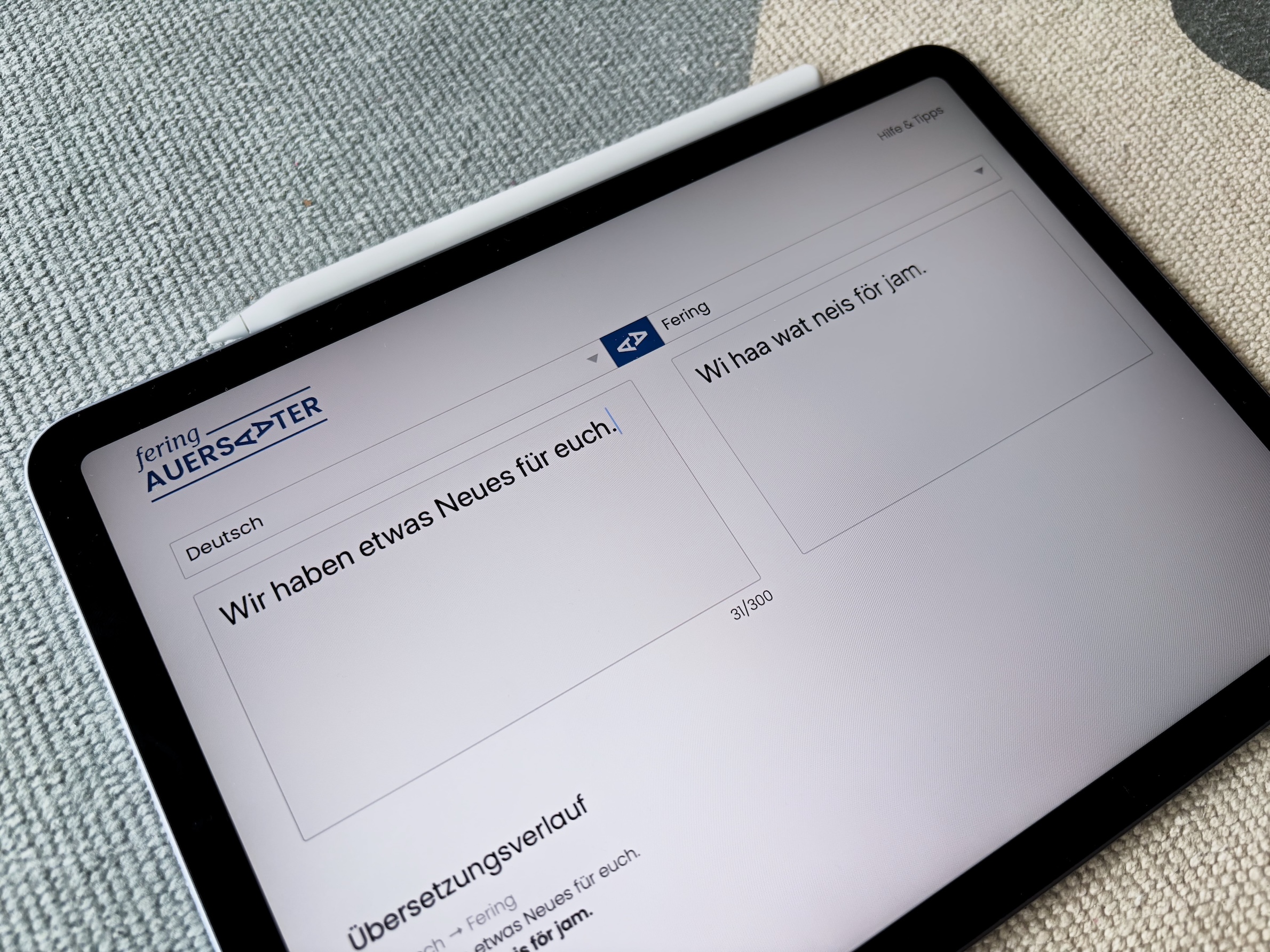 Online Translation Tool for North Frisian Launched