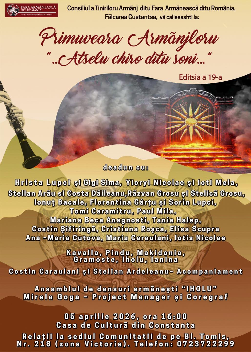 Aromanian spring festival in Romania